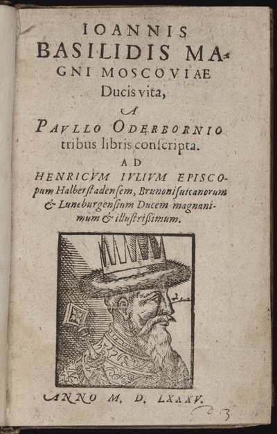 Ivan IV Vassilievitch, dit Ivan le Terrible (1530-1584) - Unknown artist