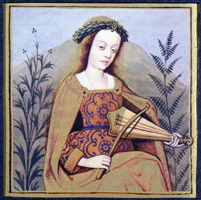 Méduse, fille de Phorcys (une des gorgones, la seule mortelle des trois) - selon « Dames de Renom » de Boccace, v.1360 - Unknown artist