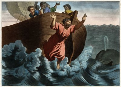 Jonas, responsable de la tempête menaçant le navire, suggéra qu