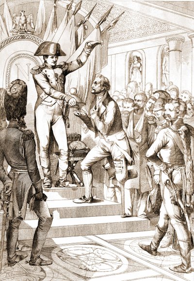 Napoléon distribuant les ordres de la Légion d
