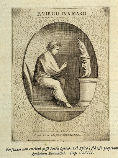 P. Virgilius S. Maro dans "Patterns of Cameos or Stone" - Unknown artist