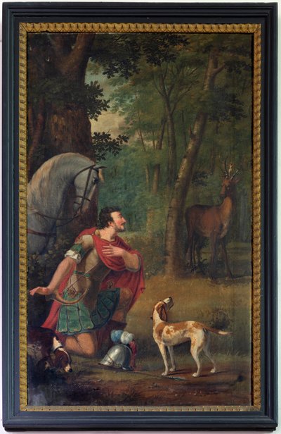 Conversion de Saint Hubert - Unknown artist