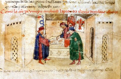 Paix entre Venise, le Duc de Milan et la France - Unknown artist
