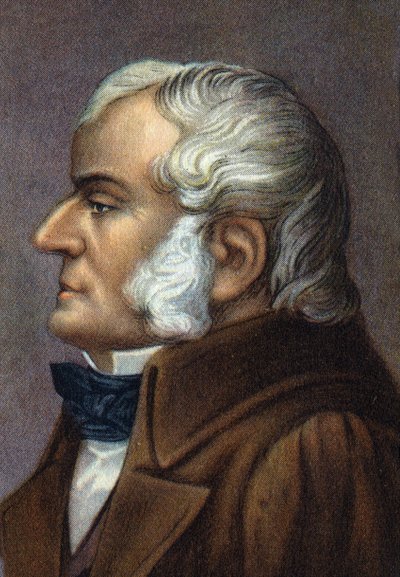 Portrait John Dalton, physicien et chimiste anglais. - Unknown Artist
