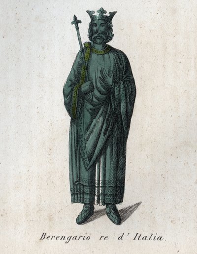 Portrait de Bérenger II roi d