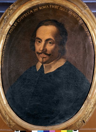 Portrait de Bonifazio Graziani (1604/1605-1664), compositeur italien - Unknown artist