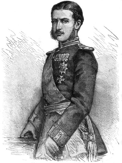 Portrait de Charles de Hohenzollern (1839-1914), prince régnant de Roumanie, puis roi Charles Ier (Carol Ier) - Unknown artist