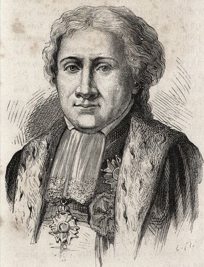 Portrait de Claude-Ambroise Régnier, duc de Massa, avocat, grand juge, ministre de la Justice (1746-1814) - Unknown artist