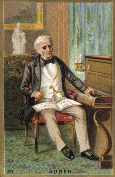 Portrait de Daniel François Esprit Auber (1782-1871), compositeur français. - Unknown artist
