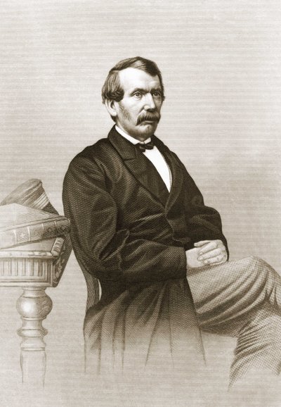 Portrait de David Livingstone (1813 - 1873) - Unknown artist