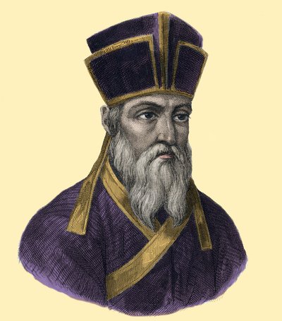 Portrait du Père Matteo Ricci (1552-1610), jésuite italien, fondateur de la mission catholique en Chine (gravure du 19ème siècle) - Unknown artist