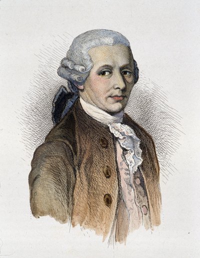 Portrait de Franz Joseph Haydn (1732-1809) compositeur - gravure - Unknown artist
