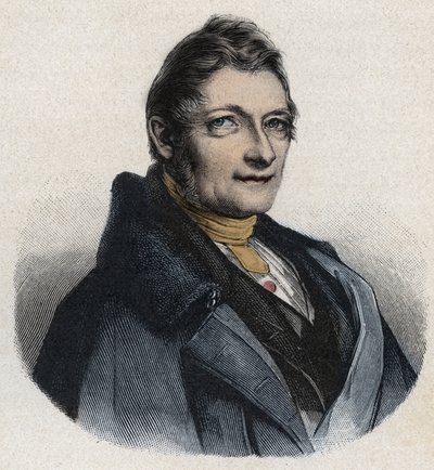 Portrait de Franz Xaver Gabelsberger (1789-1849) inventeur anglais - Unknown artist