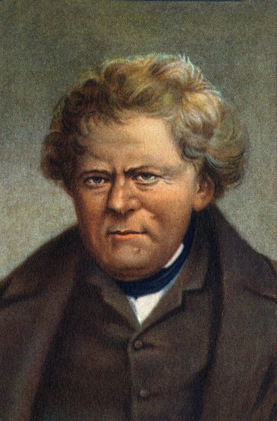 Portrait de George OHM Physicien allemand (impression) - Unknown Artist