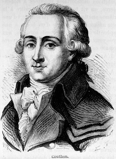 Portrait de Georges Couthon (1755-1794), politicien français - Unknown artist