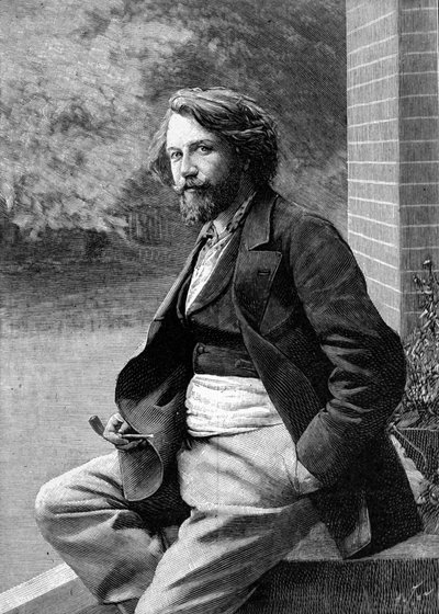 Portrait de Gustave Charpentier. Compositeur français (1860 à 1956). - Unknown artist
