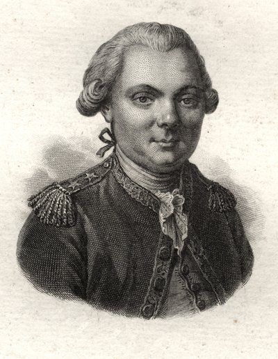 Portrait de Jean-François Galaup, Comte de La Pérouse - Unknown artist