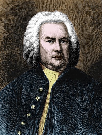 Portrait de Jean-Sébastien Bach - Unknown artist