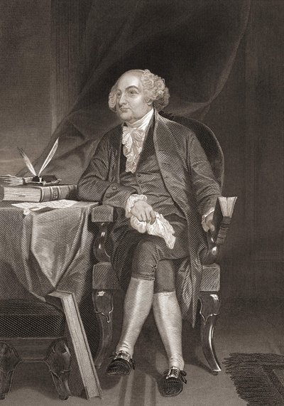 Portrait de John Adams (1735-1826), homme d