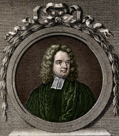 Portrait de Jonathan Swift. Écrivain irlandais (1667 - 1745) - Unknown artist