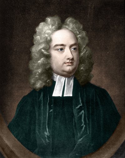 Portrait de Jonathan Swift, écrivain irlandais (1667-1745) - Unknown artist