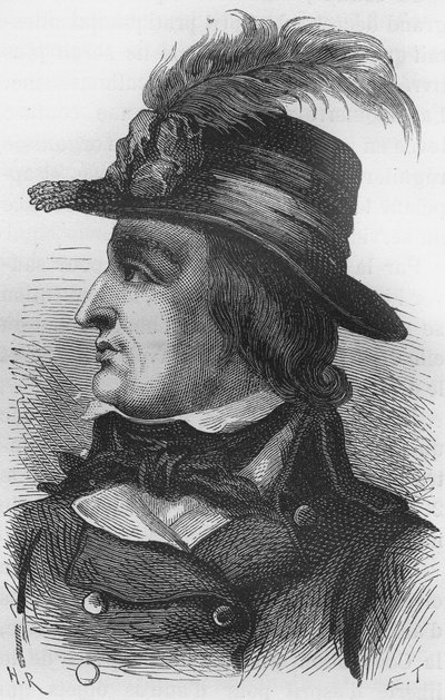 Portrait de Lazare Nicolas Marguerite Carnot (1753-1823), homme politique français. - Unknown artist