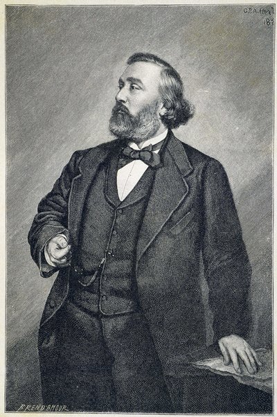 Portrait de Léon Gambetta - Unknown artist