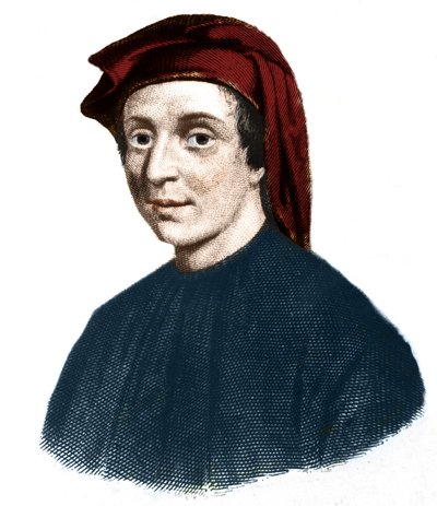 Portrait de Leonardo Fibonacci (1170-1245). Mathématicien italien. - Unknown artist