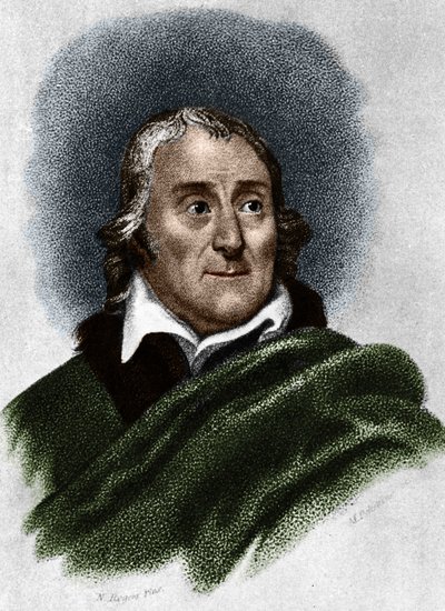 Portrait de Lorenzo da Ponte (1749-1838) librettiste et écrivain italien d
