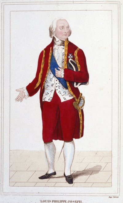 Portrait de Louis Philippe II Joseph, duc d