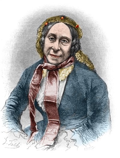 Portrait de Madame Desbordes Valmore (Marceline Félicité Joséphine Desbordes-Valmore) - Unknown artist