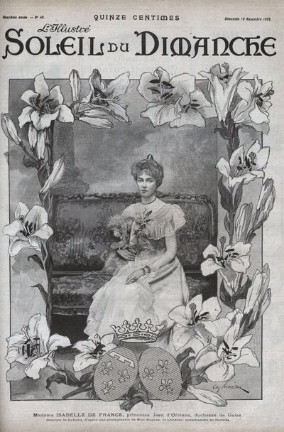 Portrait de Madame Isabelle de France, princesse Jean d