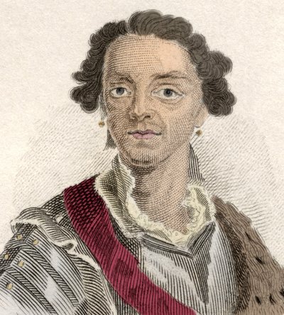 Portrait de Maurice de Saxe, comte de Saxe ou comte de Raute - Unknown artist