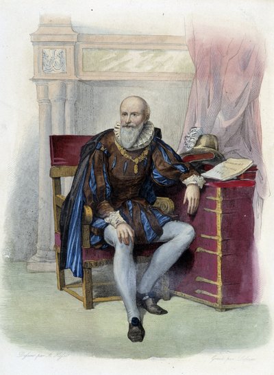 Portrait de Maximilien de Béthune (1560-1641), duc de Sully, homme d