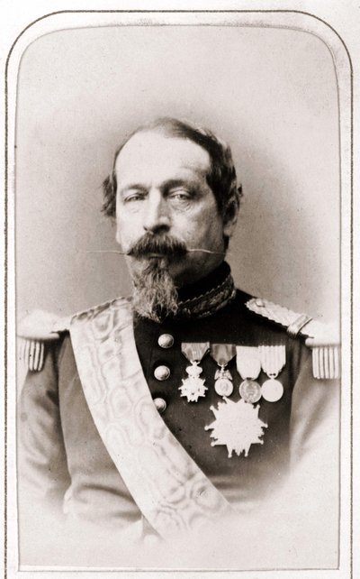 Portrait de Napoléon III. Photographie du XIXe siècle - Unknown artist