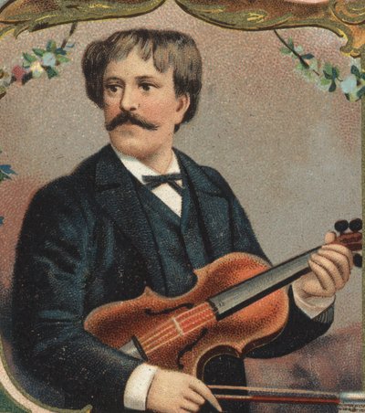 Portrait de Pablo de Sarasate (1844-1908), de son nom complet Pablo Martín Melitón de Sarasate y Navascués, violoniste et compositeur espagnol. - Unknown artist