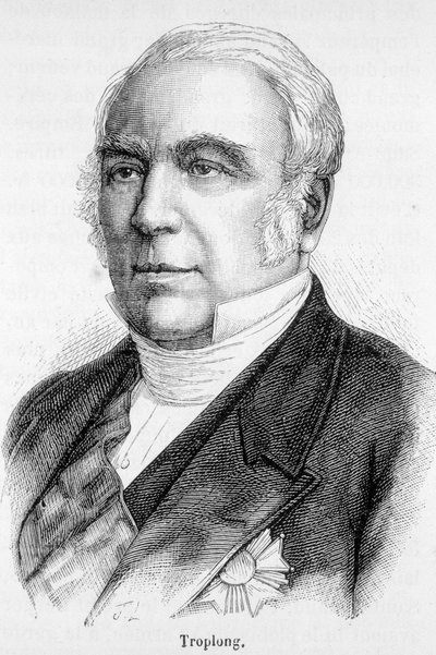 Portrait de Raymond Théodore Troplong, Président du Sénat pendant le Second Empire (1852-1869) - Unknown artist