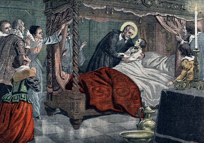Représentation de Saint Philippe de Néri (Filippo Neri) (1515-1595), fondateur de la Congrégation de l