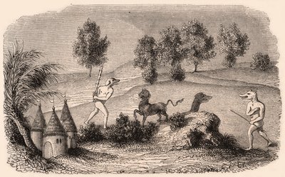 Représentation de tribus médiévales et d