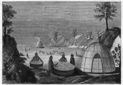 Sorcier sami prédisant l