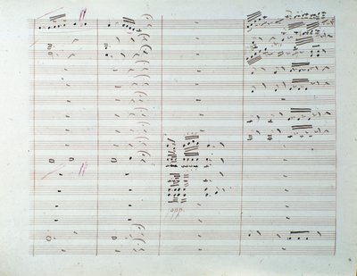 Partition de la Grande symphonie (op. 8) par Carl August Cannabich - Unknown artist