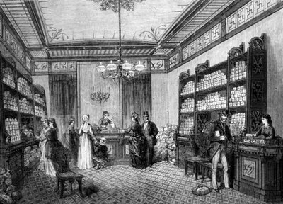 Boutique de la Compagnie Moka Zanzibar, café à Paris - Unknown artist