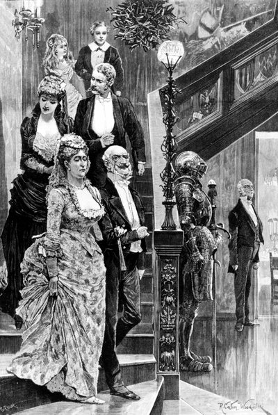 Soirée sociale à Londres à l