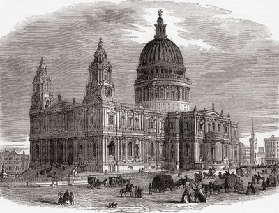 Cathédrale Saint-Paul (gravure) - Unknown artist