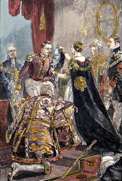La reine Victoria investit l