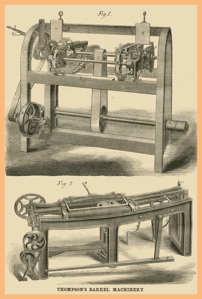 Thompsons Barrel Machinery - Unknown Artist