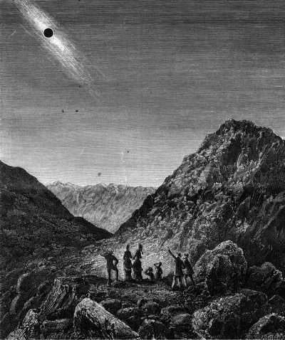 Éclipse totale du 29 juillet - Unknown artist