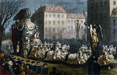 Transport des cendres de Napoléon Ier (1769-1821), à Courbevoie (Hauts-de-Seine), le 15 décembre - Unknown artist