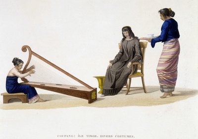 Divers costumes de femmes de l