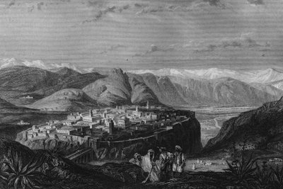 Vue de Constantine au 19ème siècle, dans L